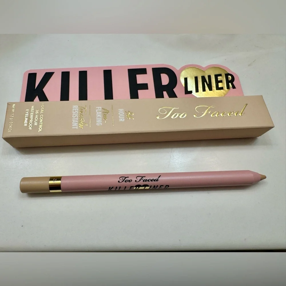 Killer Liner 36 Hour Waterproof Gel Eyeliner Pencil (Cashmere / Nude) NIB